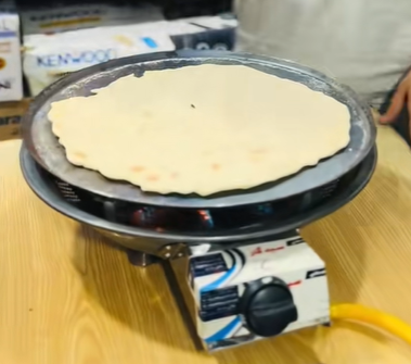 Professional gas heating burner for Roti,& Chapati