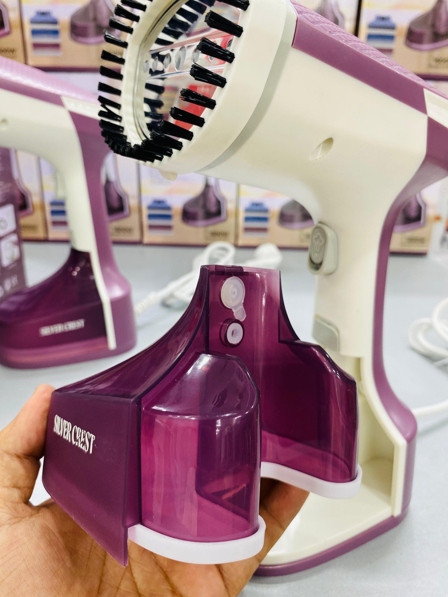 Handheld Garment Steamer - Portable Fabric Steamer