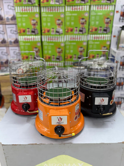 Alkhalij Portable Gas Heater - Red Indoor/Outdoor Heating Solution
