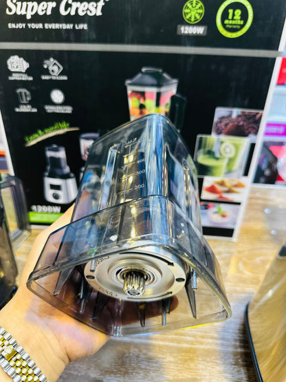 Super Crest 3-in-1 Kitchen Appliance Set - Blender, Food Processor & Coffee Grinder