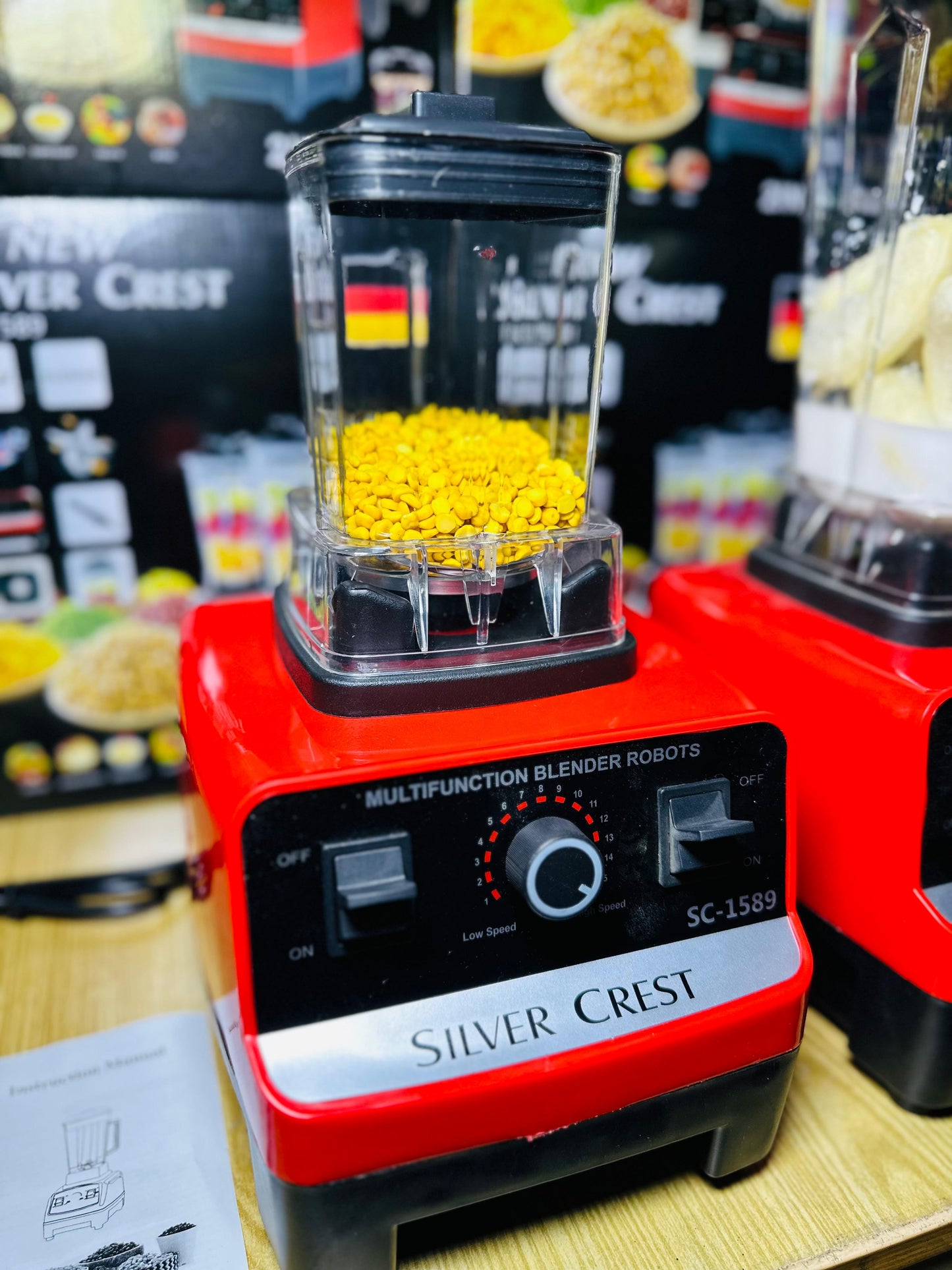 Silver Crest SC-1589 Multifunction Blender Robot - Professional Grade