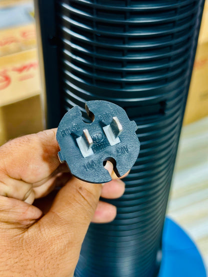 Tower Heater with Flame Effect - Indoor Space Heater