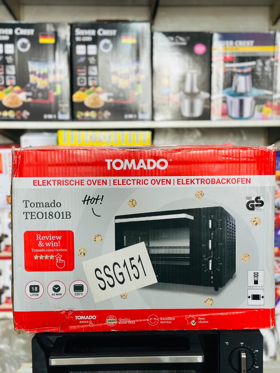 Microwave  Tomado  Oven - Multi-Function Countertop Oven