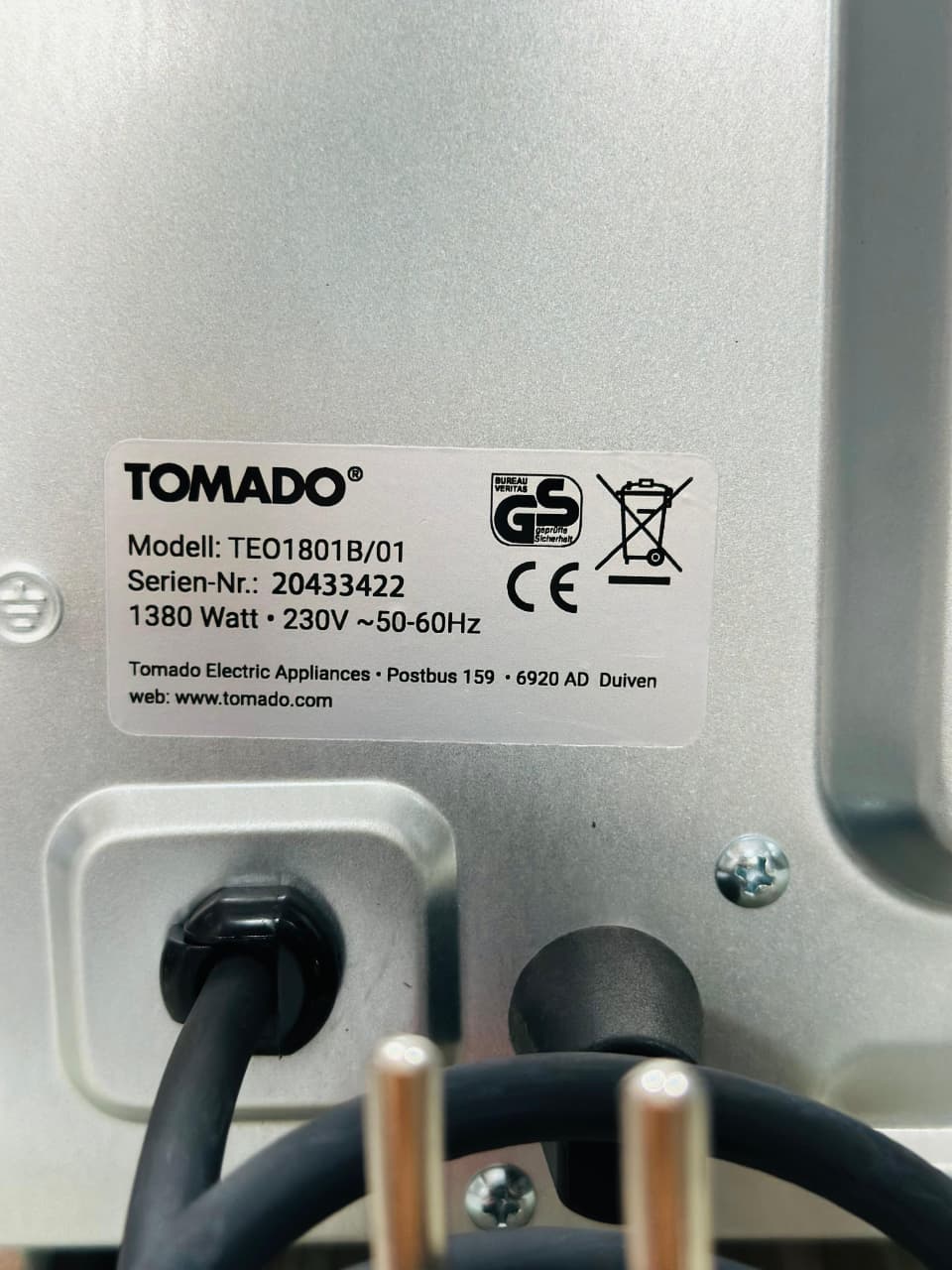 Microwave  Tomado  Oven - Multi-Function Countertop Oven