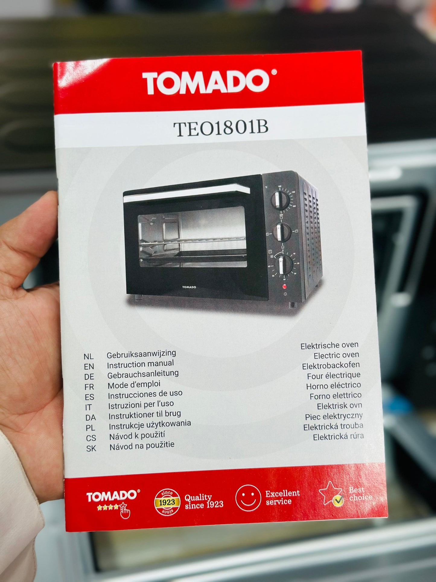 Microwave  Tomado  Oven - Multi-Function Countertop Oven